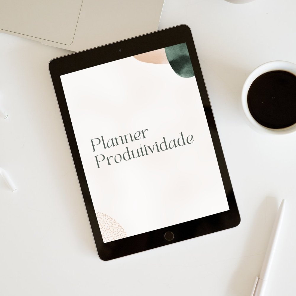 Planner de Produtividade Digital e para Imprimir - Natalia Delboux