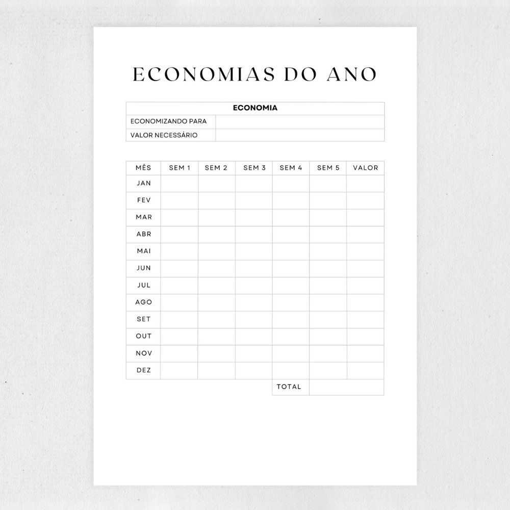 Planilha de Controle Financeiro